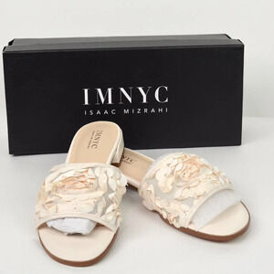NIB ISSAC MIZRAHI  FRAN NATURAL COLOR SANDAL SIZE 6M SOLD OUT